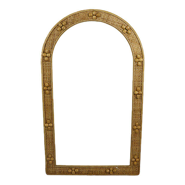 Bamboo Wall Mirror