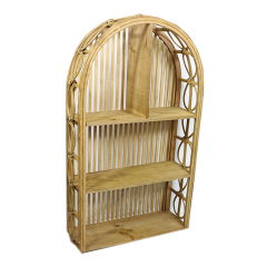 Window Wooden Frame Decor Wall Shelf