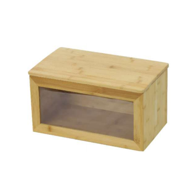 Bamboo Bread Box Storage