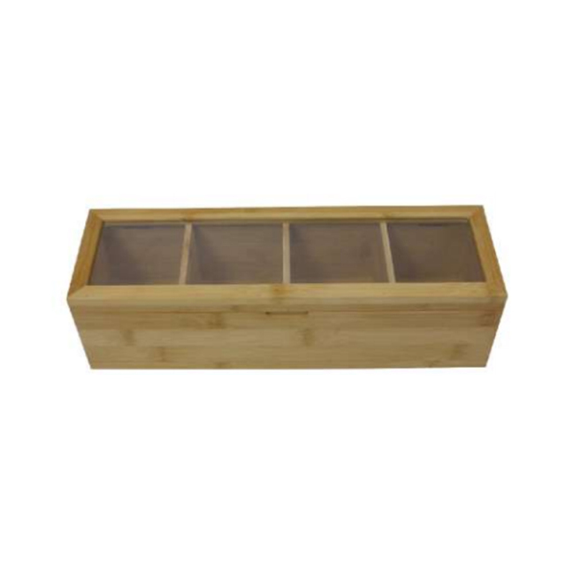 Bamboo wooden Tea box storage