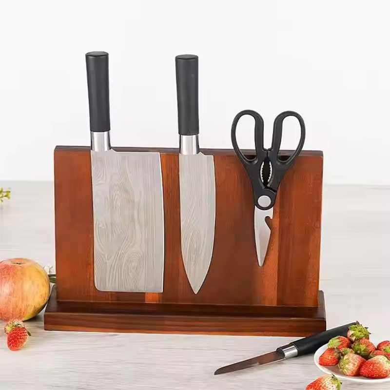 Acacia Wood Magnetic Knife Holder