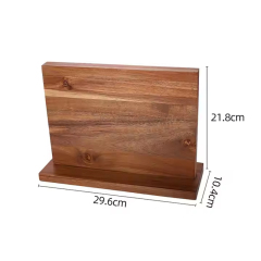 Acacia Wood Magnetic Knife Holder