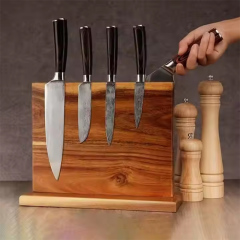 Acacia Wood Magnetic Knife Holder