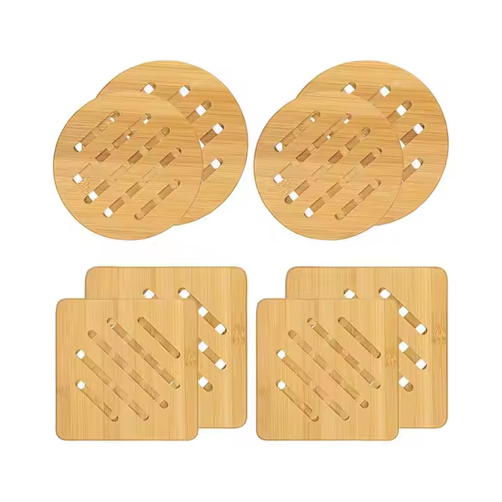 Bamboo Dinner Plate coaster Set
