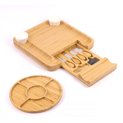Charcuterie Bamboo Board Set With Platter