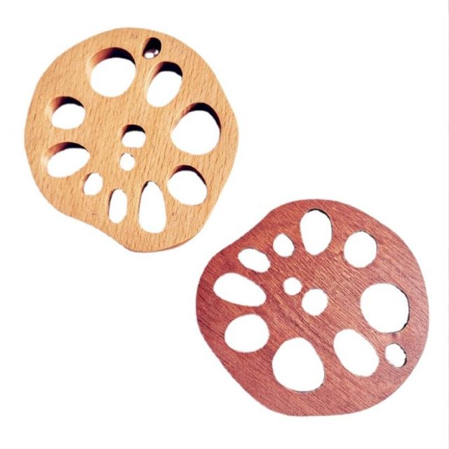 Factory Price Bamboo Wood Tea Set Cup Mat Coasters
