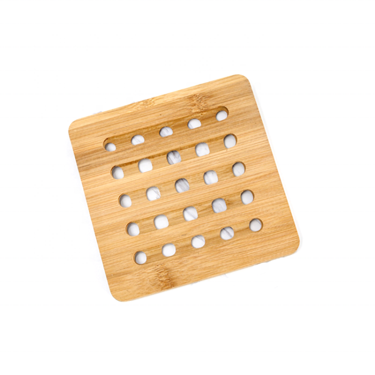 Bamboo Multi-Cup Mat Coaster Set