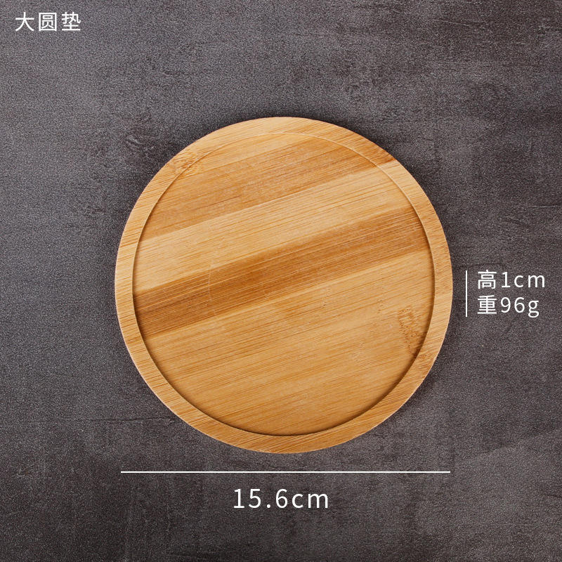 Custom Wholesale Bamboo Mat Laser Engraving Coaster