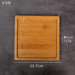Custom Wholesale Bamboo Mat Laser Engraving Coaster
