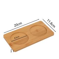 Bamboo Cup Coasters Table Mats