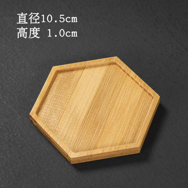 Custom Wholesale Bamboo Mat Laser Engraving Coaster