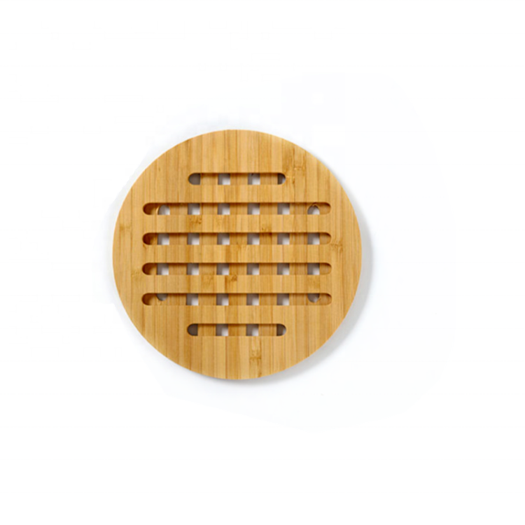 Bamboo Multi-Cup Mat Coaster Set