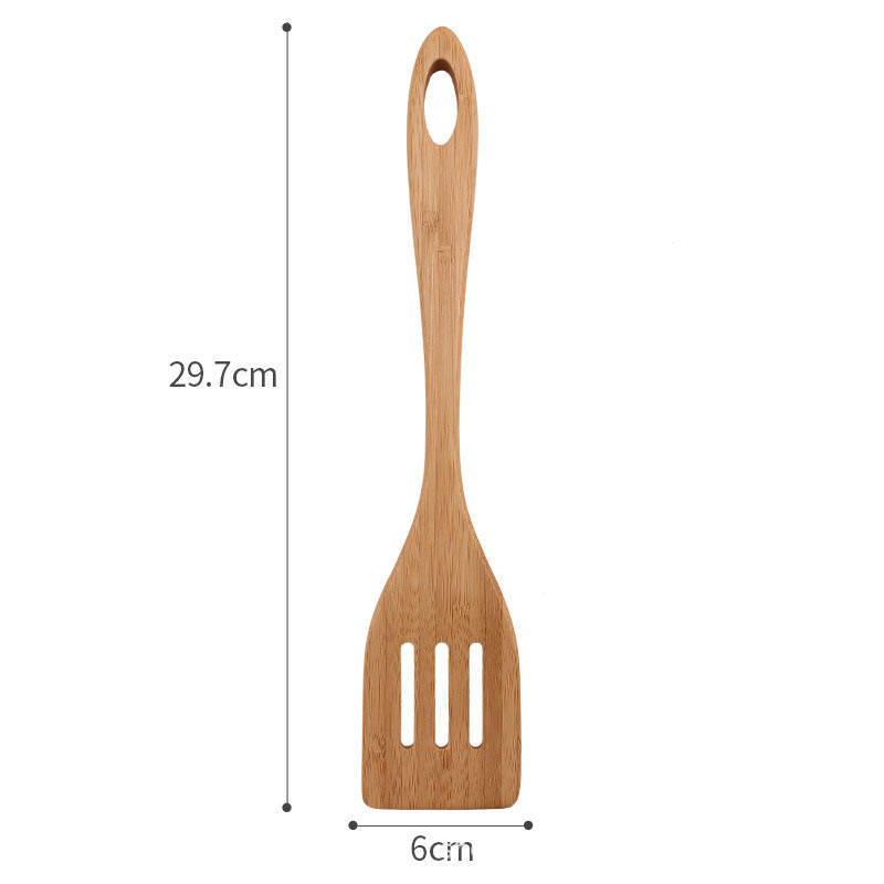 Wooden Cookware Bamboo Utensils Set For Cooking