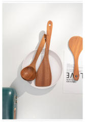 Wooden Ebony Spoons Spatula Wooden Cooking Utensils Wood Kitchen Ladles Utensils