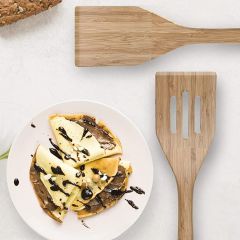 Home Kitchen Non Stick Mixing Wood Spoons Cooking Utensils Acacia Wood Utensils Set