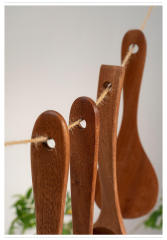 Wooden Ebony Spoons Spatula Wooden Cooking Utensils Wood Kitchen Ladles Utensils