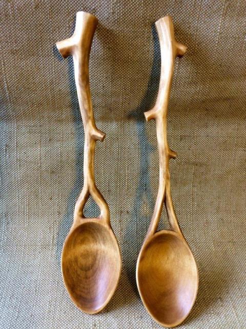 Wholesale Unique Design Hand-Carved Wooden Utensil Spoon Multiple Styles Available
