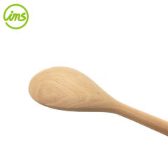Wholesale Kitchen Utensils Natural Wooden Salad Cooking Spoon