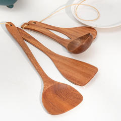 Wooden Ebony Spoons Spatula Wooden Cooking Utensils Wood Kitchen Ladles Utensils