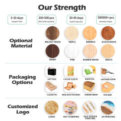 Acacia Wood Reusable Measuring Spoons for Coffee Matcha Cooking & Baking Utensils