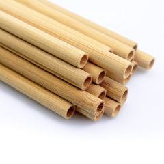 Wholesale Ecological Reusable Drinking Bamboo Straw