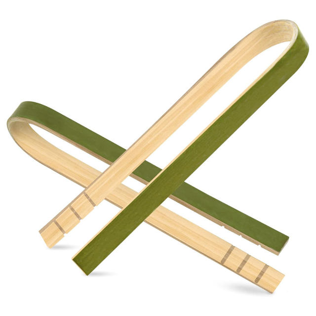Multifunction Bamboo Eco-friendly Tea Clips Tweezers Kitchen Accesso