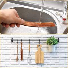 Wooden Spurtle Blender Spatula Flat Stirring Stick