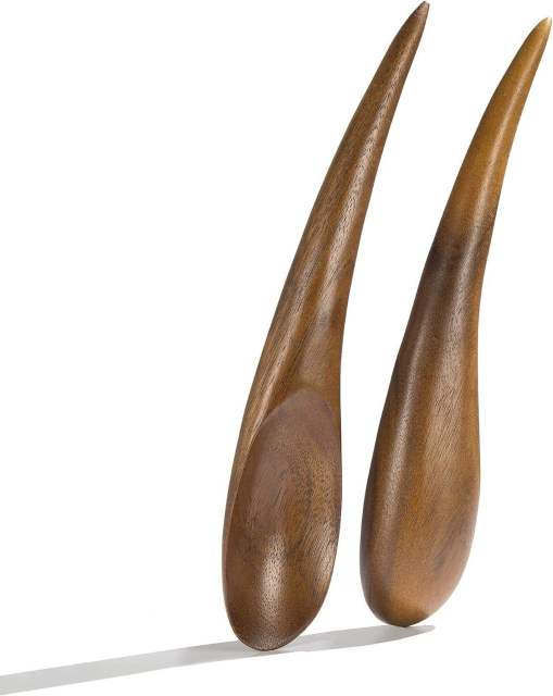 Serving Utensils Acacia Salad Bowl with Servers 3 Piece Set