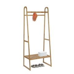 Bamboo Clothes Coat Rack