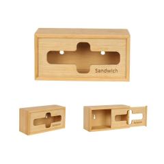 Bamboo Wrap Organizer With Cutter