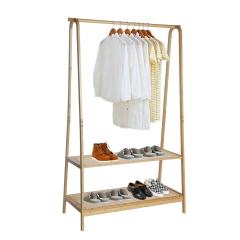 Bamboo Clothes Coat Rack