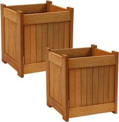 Wood Outdoor Planter Box Container