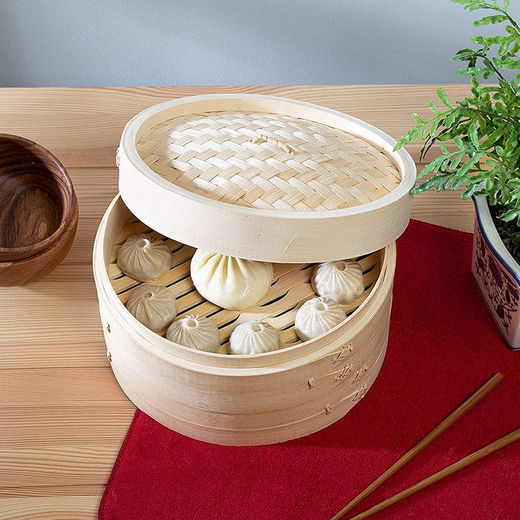 Bamboo Steamer Set