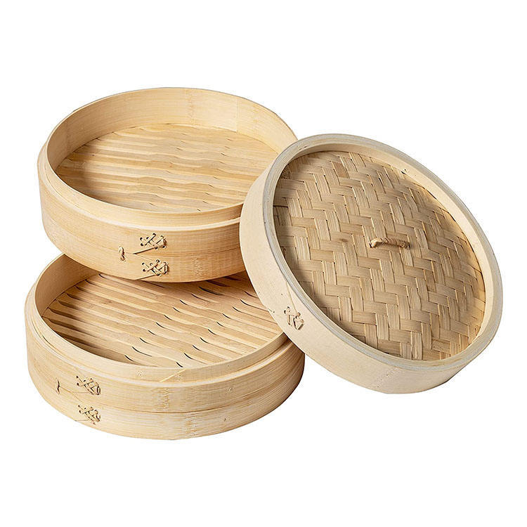 Bamboo Steamer Set