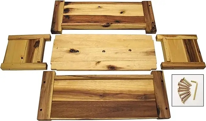 Outdoor Rectangle Raised Garden Bed Planter Box