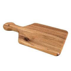 Acacia Wooden Bread Serving Board – Natural Rustic Serving & Cutting Tray