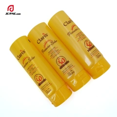 Recyclable Plastic Material Cosmetics Plastic Tube With Flip Top Cap  120ml Sunscreen Cream Tube