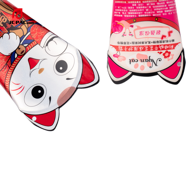 35mm Diameter Cute End Seal Plastic Tube 50ml 60ml Hand Cream Tube Packaging