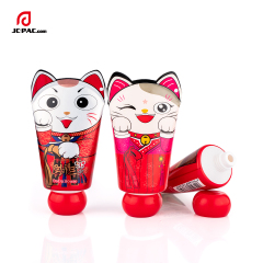 35mm Diameter Cute End Seal Plastic Tube 50ml 60ml Hand Cream Tube Packaging