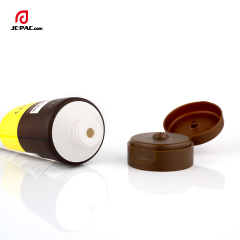 50mm Diameter Cosmetics Tube Packaging 6 FL.OZ Body Lotion 7 FL.OZ 8 FL.OZ BPA Free Facial Cleanser Container with Flip Top Cap