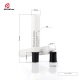 White Nozzle Soft Tube For Essence Cream Cosmetic Tube Packaging