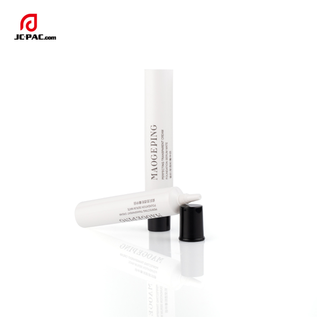 White Nozzle Soft Tube For Essence Cream Cosmetic Tube Packaging