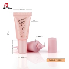 5ml Small Capacity Sample Tube Pink Cosmetic Tube With Nozzle Tube For Skin Care Serum