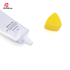 120g Aluminum Plastic Tubes For Sunscreen Lotion Tube Empty Triangle Shaped Tube with Screw Cap