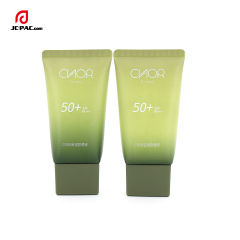 Customizable Design Empty Square Shaped Soft Tubes 80ml Sunscreen Lotion Tube with Screw Cap