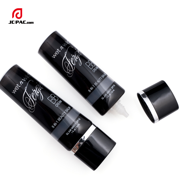 Recyclable Material PE Tube For Sunscreen Cream Tube With Oval Screw Cap 50ml Oval Shaped Soft Tube