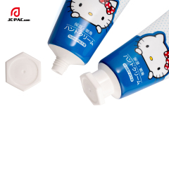 40mm Diameter Cute Kitty Cat Printing Hand Cream Tube with Octagonal Screw Cap Cosmetics Tube Packaging