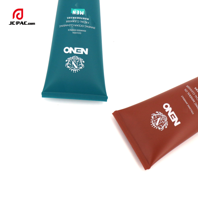 45mm Diameter Men Facial Cleanser Tube Packaging 150ml 2 layers PE Tube