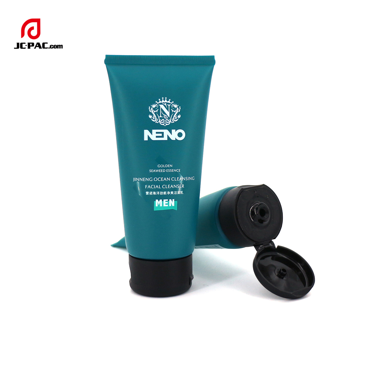 45mm Diameter Men Facial Cleanser Tube Packaging 150ml 2 layers PE Tube