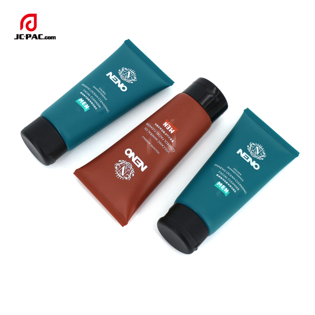 45mm Diameter Men Facial Cleanser Tube Packaging 150ml 2 layers PE Tube